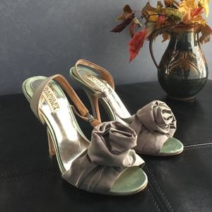 Badgley Mischka open-toe heel Sandal